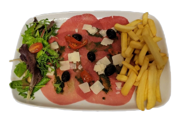 Carpaccio de boeuf français